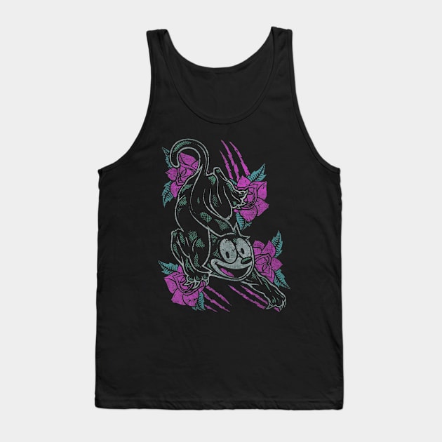 ON THE PROWL (PURPLE BLUE) Tank Top by joeyjamesartworx